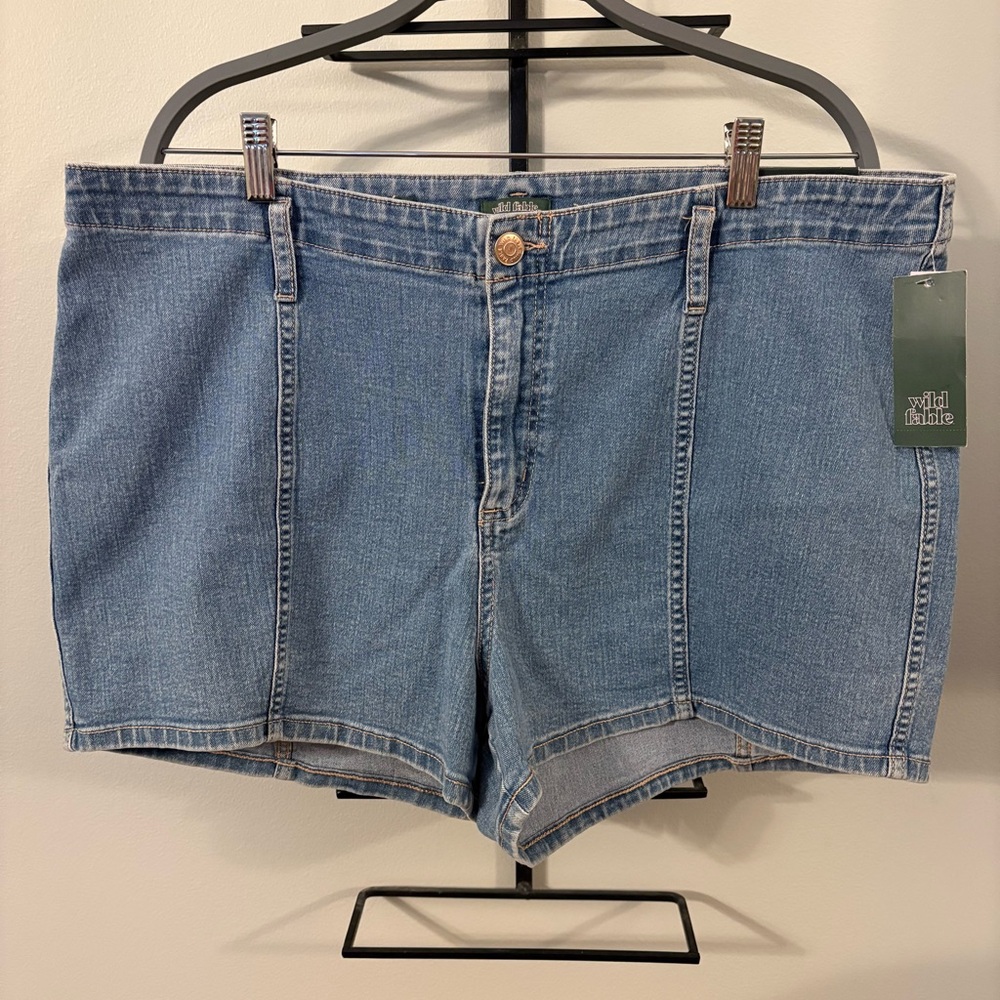 NWT Retro Y2K denim jean shorts